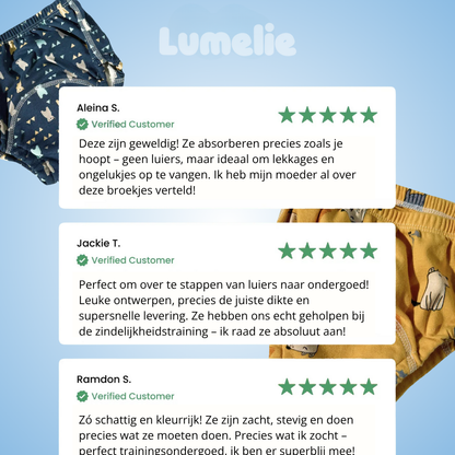 Potty Trainingsluiers - Zindelijkheid makkelijk gemaakt