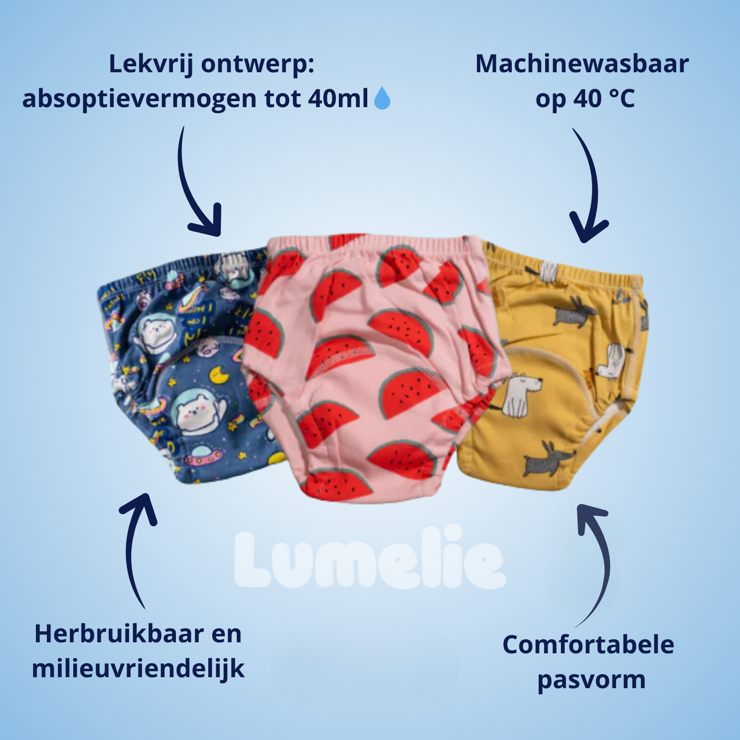 Potty Trainingsluiers - Zindelijkheid makkelijk gemaakt