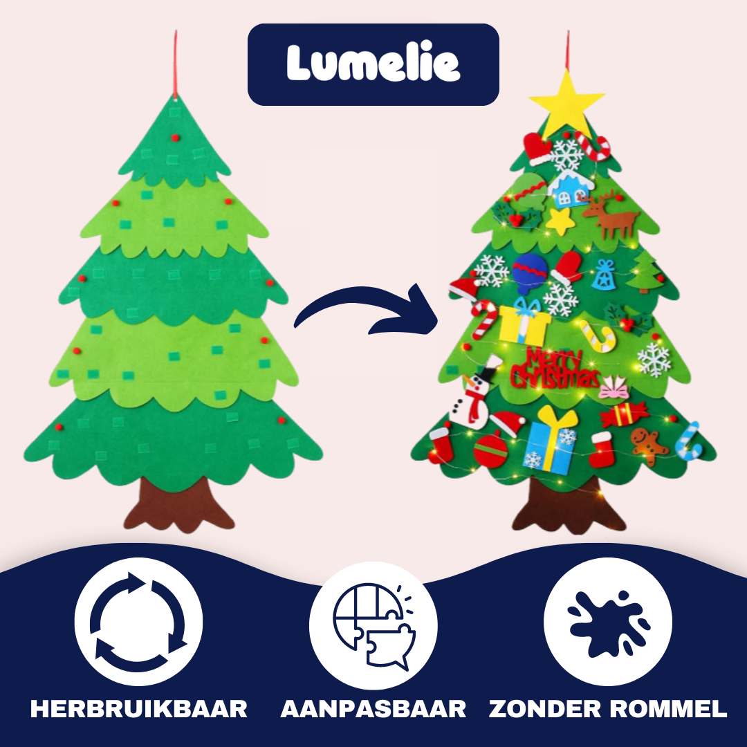 Vilt Kerstboom