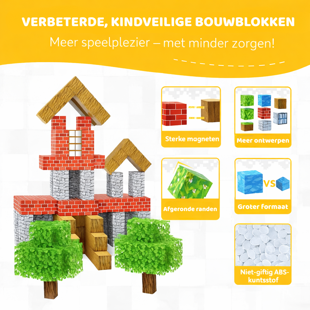 MISTLETOYS™ - Magnetische Leerbouwstenen