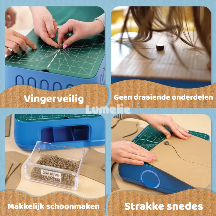 Cardboard Cutter Pro – Veilige Creativiteit voor Kleine Handjes!