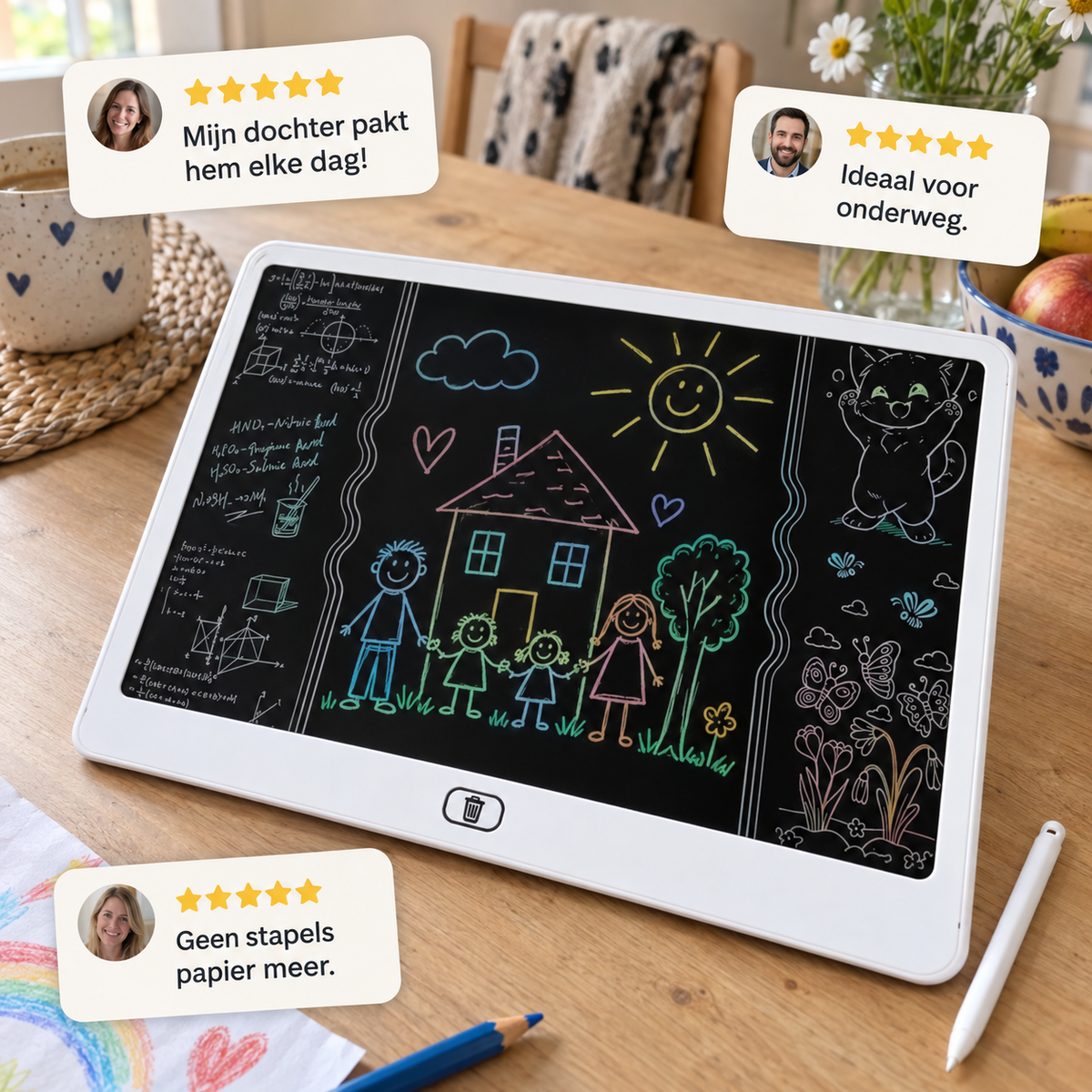 Tekentablet voor Kinderen 16 Inch | LCD Tekenbord