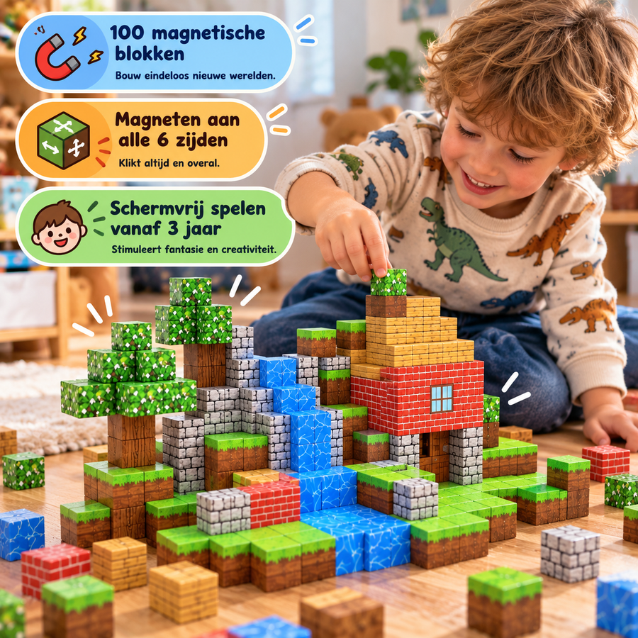 Magnetische Bouw Blokken