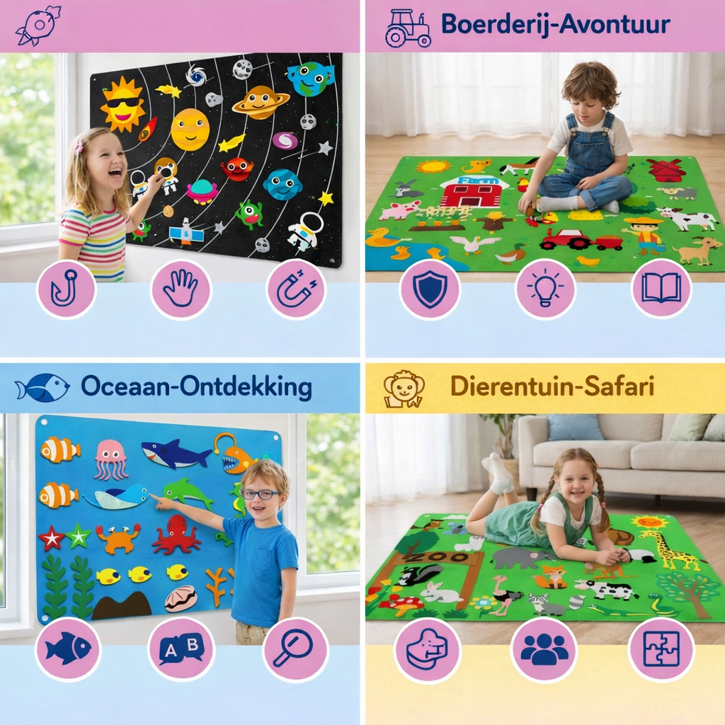 Speelwerelden van vilt