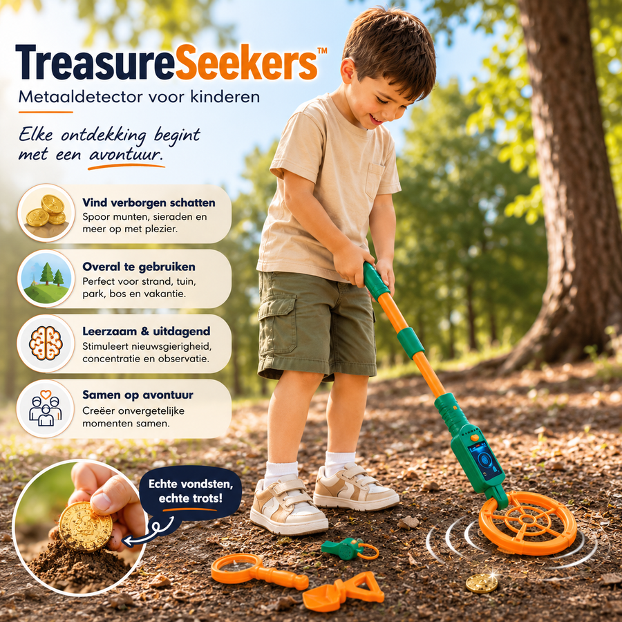 TreasureSeekers Metaaldetector