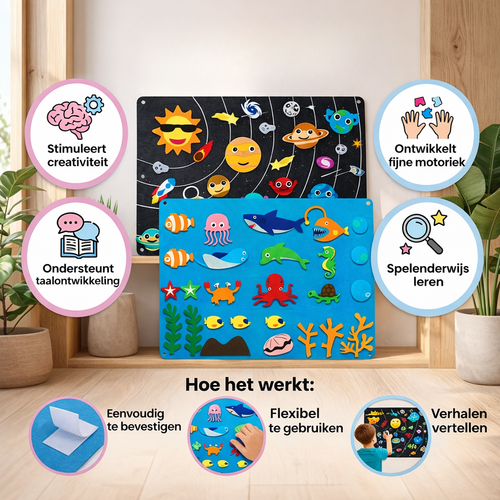 Speelwerelden van vilt