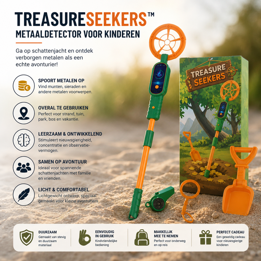 TreasureSeekers Metaaldetector