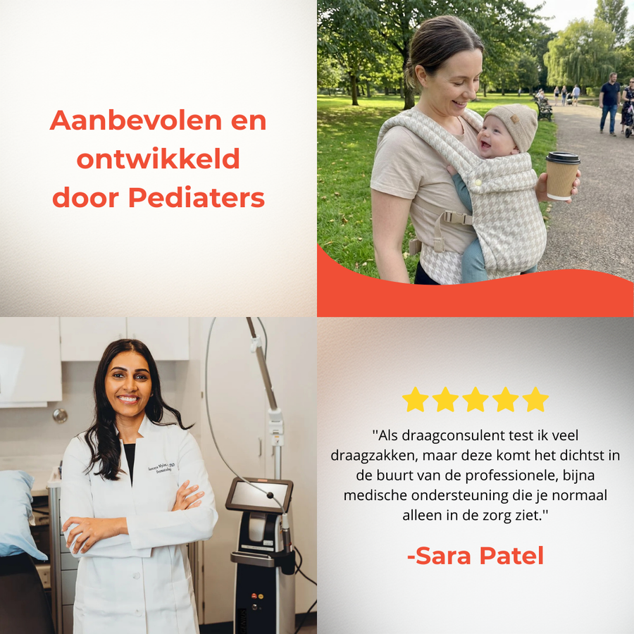 Ergobaby Draagzak met Heuppositie | Tot 20 kg