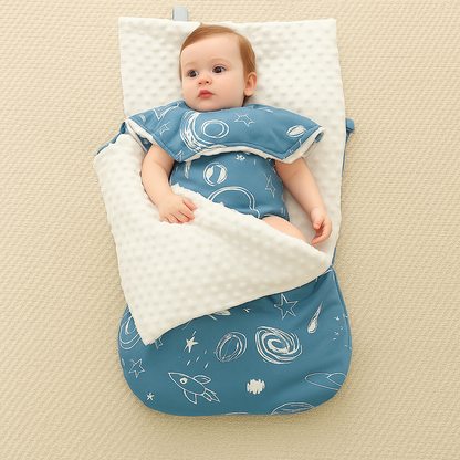 Universele Baby Winter Voetenzak – Warme Gevoerde Babyslaapzak voor Kinderwagen, Buggy & Autostoel