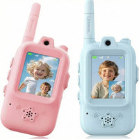 1 x Blauw 1 x Roze