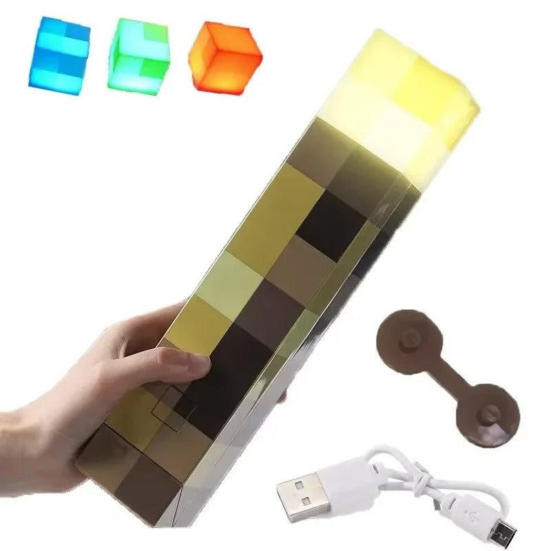 Real-Life Minecraft Fakkel