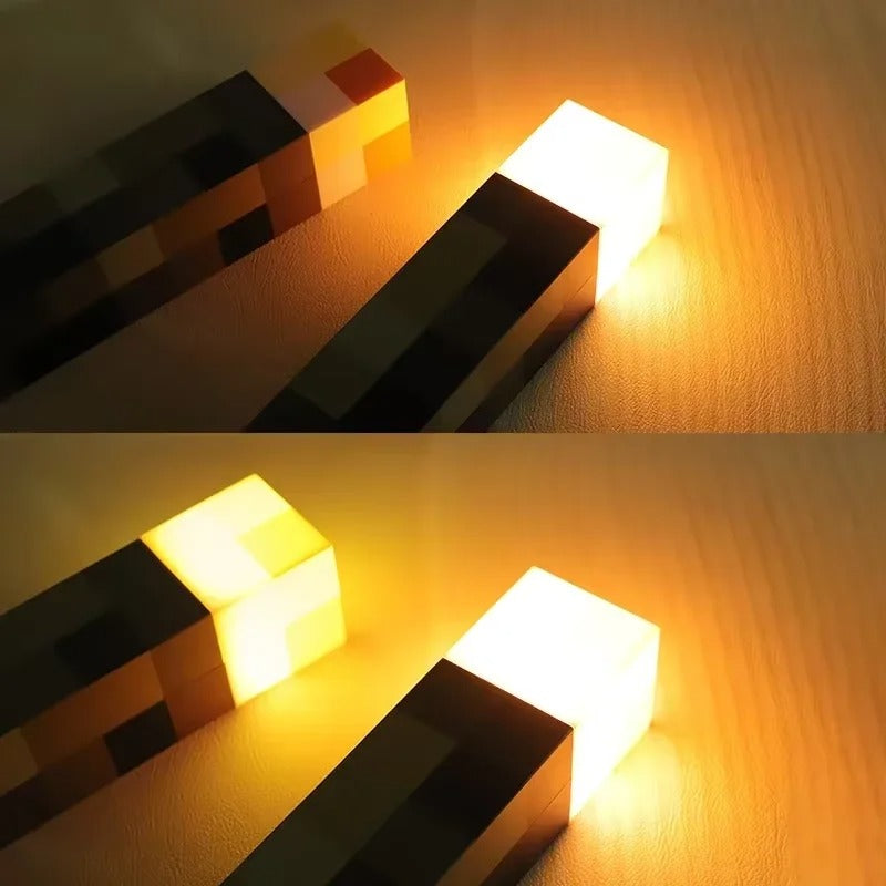 Real-Life Minecraft Fakkel