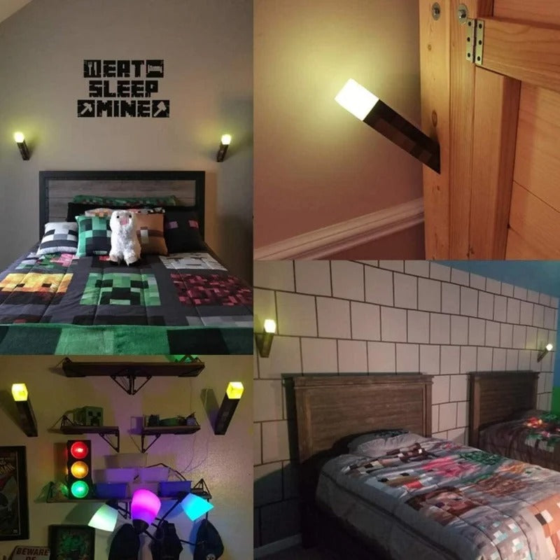 Real-Life Minecraft Fakkel