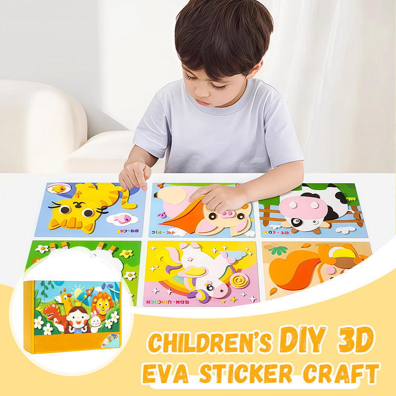 3D EVA Knutselstickers
