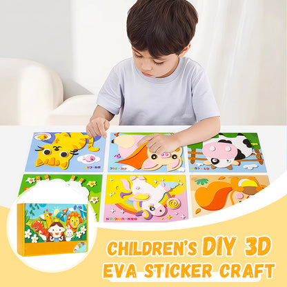 3D EVA Knutselstickers