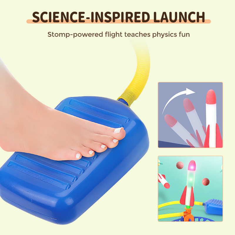 LED-raketwerper voor kinderen
