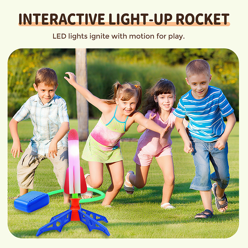 LED-raketwerper voor kinderen